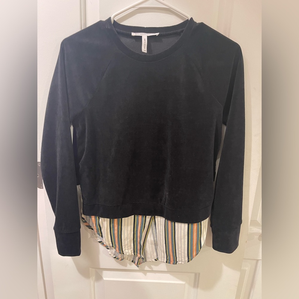 BCBGeneration velour top